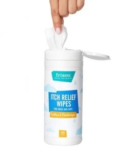 Frisco Itch Relief Waterless Grooming Wipes for Dogs & Cats, 50 count -PetNest Shop 222165 PT3. SY630 V1599641170