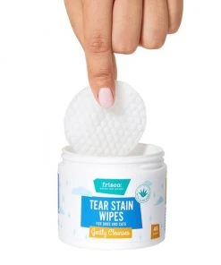 Frisco Tear Stain Eye Wipes for Puppies & Kittens, 45 count -PetNest Shop 222171 PT3. SY630 V1599641155