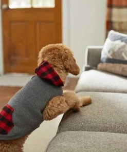Frisco Plaid Dog & Cat Hoodie -PetNest Shop 223645 PT7. SY630 V1637725938