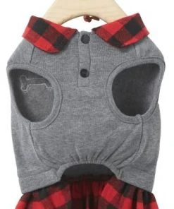 Frisco Plaid Dog & Cat Sweatshirt Dress 10 Frisco Plaid Dog & Cat Sweatshirt Dress -PetNest Shop 223663 PT4. SY630 V1599162074