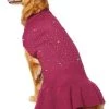 Frisco Faux Crystal & Pearl Dog & Cat Sweater Dress -PetNest Shop 223717 MAIN. SY630 V1599408375