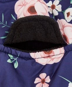 Frisco Patterned Floral Insulated Dog & Cat Puffer Coat -PetNest Shop 223945 PT6. SY630 V1599409622