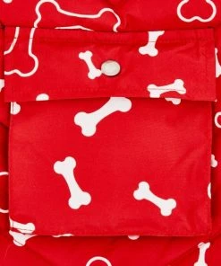 Frisco Patterned Bones Insulated Dog & Cat Coat -PetNest Shop 223953 PT6. SY630 V1599669058