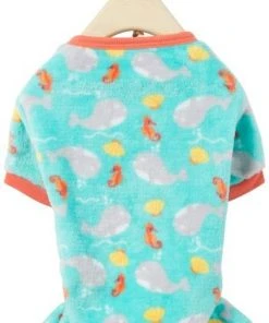 Frisco Sea Creatures Dog & Cat Cozy Fleece PJs -PetNest Shop 224104 PT3. SY630 V1599557779