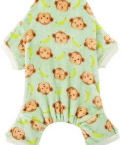 Frisco Monkeys Dog & Cat Cozy Fleece PJs -PetNest Shop 224139 PT3. SY630 V1599482198