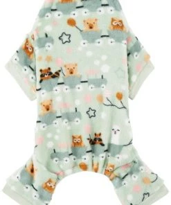 Frisco Zoo Animals Dog & Cat Cozy Fleece PJs -PetNest Shop 224188 PT3. SY630 V1599493897