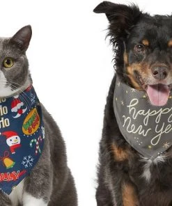 Frisco Holiday & New Years Dog & Cat Bandana, 2 pack 12 Frisco Holiday & New Years Dog & Cat Bandana, 2 pack -PetNest Shop 228983 PT2. SY630 V1637656939