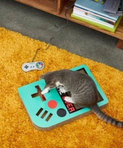 Frisco Retro Game Over Scratcher Cat Toy -PetNest Shop 230286 PT3. SY630 V1602639691
