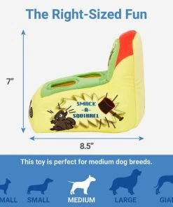 Frisco Retro Smack-a-Squirrel Hide & Seek Plush Puzzle Squeaky Dog Toy -PetNest Shop 230313 PT1. SY630 V1599945054