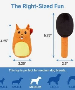 Frisco Retro Smack-a-Squirrel Hide & Seek Plush Puzzle Squeaky Dog Toy -PetNest Shop 230313 PT2. SY630 V1599945055