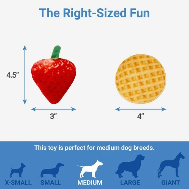 Frisco Retro Waffle Box Hide & Seek Plush Puzzle Squeaky Dog Toy 5 Frisco Retro Waffle Box Hide & Seek Plush Puzzle Squeaky Dog Toy - Image 3