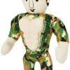 Frisco Retro Camo Hero Muscle Plush Squeaky Dog Toy -PetNest Shop 230375 MAIN. SY630 V1598549755