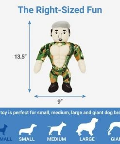 Frisco Retro Camo Hero Muscle Plush Squeaky Dog Toy 6 Frisco Retro Camo Hero Muscle Plush Squeaky Dog Toy -PetNest Shop 230375 PT1. SY630 V1599943559