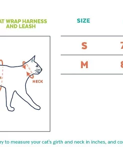Frisco Wrap Cat Harness -PetNest Shop 230690 PT2. SY630 V1600122052