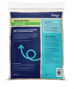 Frisco Natural Lightly Scented Clumping Grass Cat Litter -PetNest Shop 230714 PT2. SY630 V1657656284
