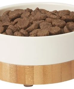 Frisco Melamine Dog & Small Pet Bowl with Bamboo Base -PetNest Shop 232065 PT3. SY630 V1608595365