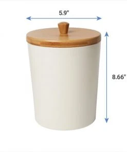Frisco Melamine Dog & Cat Treat Jar with Bamboo Lid, 8 Cups -PetNest Shop 232068 PT6. SY630 V1605758600