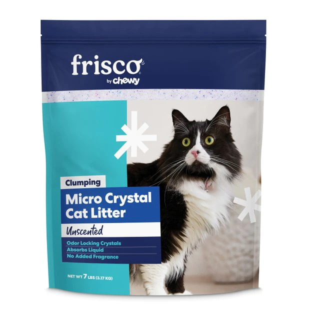 Frisco Micro Crystal Unscented Clumping Crystal Cat Litter 3 Frisco Micro Crystal Unscented Clumping Crystal Cat Litter