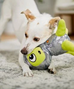 Frisco Alien Plush Squeaky Dog Toy -PetNest Shop 233579 PT3. SY630 V1600973833