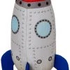 Frisco Ballistic Nylon Plush Squeaky Rocket Ship Dog Toy -PetNest Shop 233581 MAIN. SY630 V1599760005