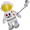 Frisco Ballistic Nylon Plush with Rope Squeaky Astronaut Dog Toy