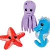 Frisco Hide & Seek Plush Coral Puzzle Dog Toy Refill, 3 count -PetNest Shop 233597 MAIN. SY630 V1599759985