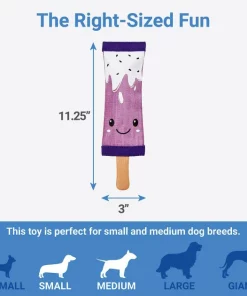 Frisco Popsicle Firehose Squeaky Dog Toy -PetNest Shop 233607 PT1. SY630 V1602685867
