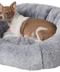 Frisco Plush Camel Back Donut Bolster Cat & Dog Bed -PetNest Shop 235027 PT2. SY630 V1600351591