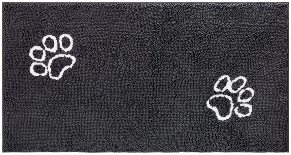 Frisco Microfiber Chenille Paw Print Doormat Runner 3 Frisco Microfiber Chenille Paw Print Doormat Runner