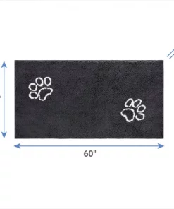Frisco Microfiber Chenille Paw Print Doormat Runner 8 Frisco Microfiber Chenille Paw Print Doormat Runner -PetNest Shop 235889 PT1. SY630 V1603408913