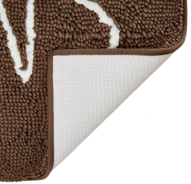 Frisco Microfiber Chenille Fish Bone Litter Mat 5 Frisco Microfiber Chenille Fish Bone Litter Mat - Image 3