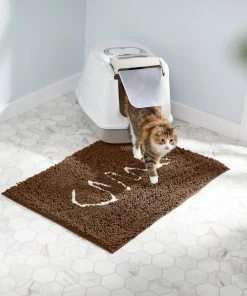 Frisco Microfiber Chenille Fish Bone Litter Mat 11 Frisco Microfiber Chenille Fish Bone Litter Mat -PetNest Shop 236241 PT4. SY630 V1606833769