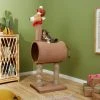 Frisco Holiday 52.3-in Reindeer Cat Scratching Post & Tunnel -PetNest Shop 236569 MAIN. SY630 V1601332264