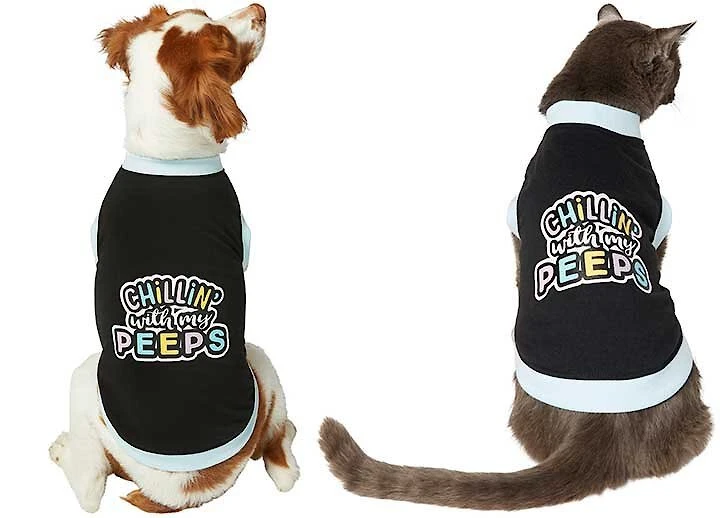 Frisco Chillin' With My Peeps Dog & Cat T-shirt 3 Frisco Chillin' With My Peeps Dog & Cat T-shirt