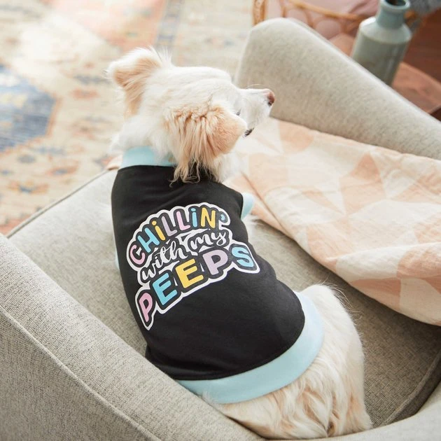 Frisco Chillin' With My Peeps Dog & Cat T-shirt 9 Frisco Chillin' With My Peeps Dog & Cat T-shirt - Image 7