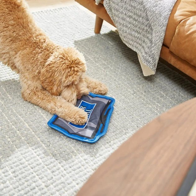 Frisco Zoomies & Chill TV Flat Plush Squeaky Dog Toy 6 Frisco Zoomies & Chill TV Flat Plush Squeaky Dog Toy - Image 4