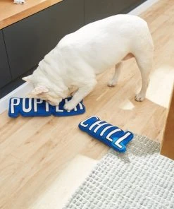 Frisco Zoomies & Chill Pupflix & Chill Plush Squeaky Dog Toy, 2 count -PetNest Shop 241693 PT6. SY630 V1610768429