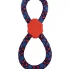 Frisco Figure 8 Rope Dog Toy, Blue & Red -PetNest Shop 242135 MAIN. SY630 V1603373206