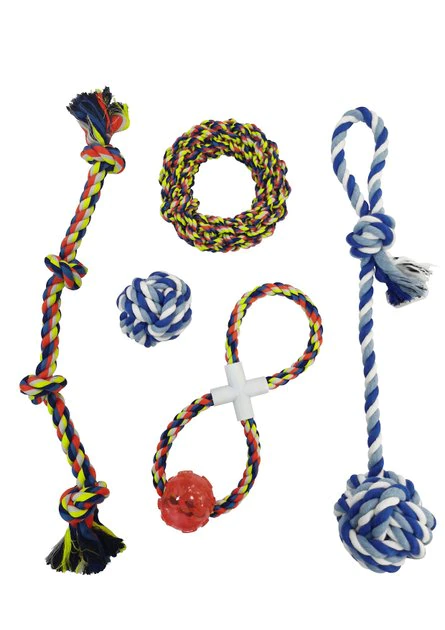 Frisco Rope Multipack for Medium Dog Toys, 5 count 3 Frisco Rope Multipack for Medium Dog Toys, 5 count