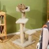 Frisco 41.5-in Real Carpet Wooden Cat Tree -PetNest Shop 244526 MAIN. SY630 V1605144429