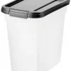 Frisco Airtight Food Storage Container, Clear/Black 2 Frisco Airtight Food Storage Container, Clear/Black -PetNest Shop 245804 MAIN. SY630 V1603754565