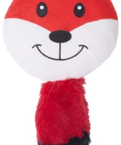 Frisco Fox Disc Plush Squeaky Dog Toy