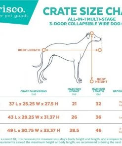 Frisco Heavy Duty All-in-1 Multi-Stage 3 Door Collapsible Wire Dog Crate 12 Frisco Heavy Duty All-in-1 Multi-Stage 3 Door Collapsible Wire Dog Crate -PetNest Shop 247915 PT2. SY630 V1611265566