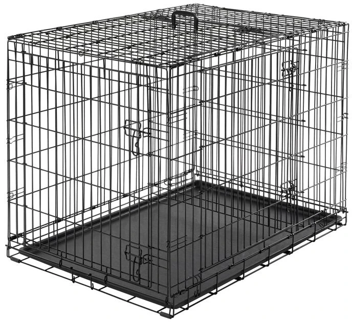 Frisco Heavy Duty All-in-1 Multi-Stage 3 Door Collapsible Wire Dog Crate 8 Frisco Heavy Duty All-in-1 Multi-Stage 3 Door Collapsible Wire Dog Crate - Image 6