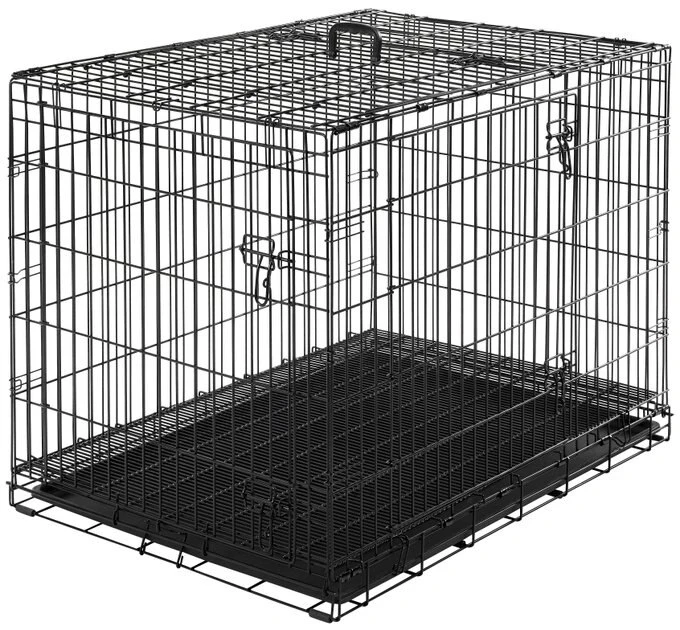 Frisco Heavy Duty All-in-1 Multi-Stage 3 Door Collapsible Wire Dog Crate 10 Frisco Heavy Duty All-in-1 Multi-Stage 3 Door Collapsible Wire Dog Crate - Image 8