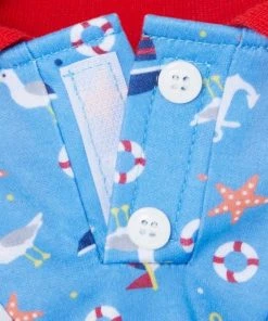 Frisco Nautical Dog & Cat Polo Shirt -PetNest Shop 248635 PT5. SY630 V1624594362