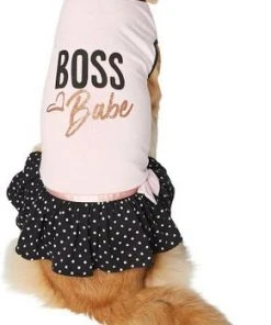 Frisco Boss Babe Dog & Cat Dress -PetNest Shop 248673 PT2. SY630 V1633065416