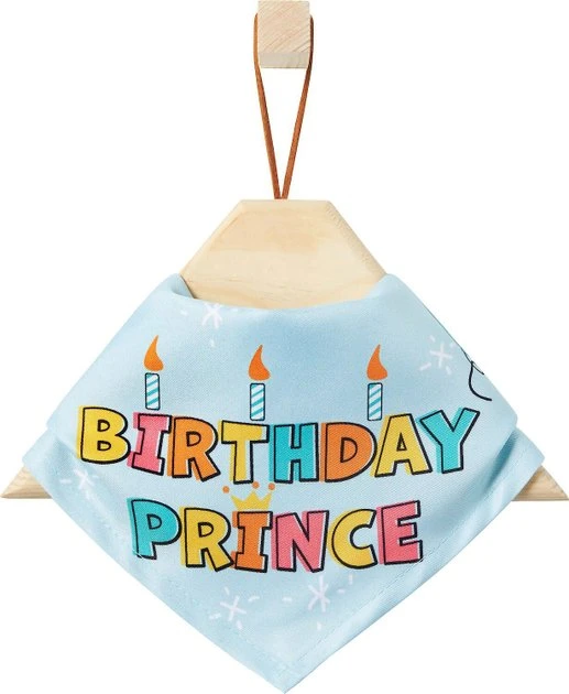 Frisco Birthday Prince Dog & Cat Bandana 3 Frisco Birthday Prince Dog & Cat Bandana