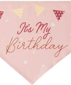 Frisco It's My Birthday Dog & Cat Bandana, Pink -PetNest Shop 248702 PT4. SY630 V1633068696