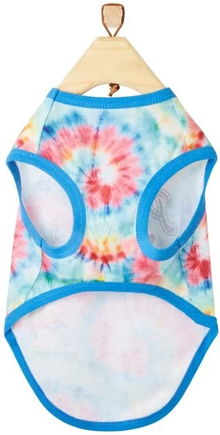 Frisco Pawsitive Vibes Tiedye Print Dog & Cat T-Shirt 7 Frisco Pawsitive Vibes Tiedye Print Dog & Cat T-Shirt - Image 5